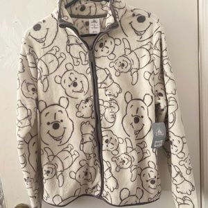 New Winnie the Pooh fleece jacket size M